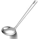 Berglander Stainless Steel Soup Ladle, 30 cm with Durable Long Handle for Serving or Cooking, Dishwasher Washable, Anti-Rugin