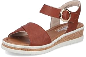 Rieker Sandaler för kvinnor V4191, storlek:39 EU, Färg:brun