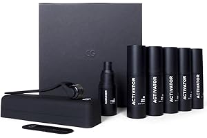 ‎COPENHAGEN GROOMING Copenhagen Grooming Set für Bartwachstum – das originale Bartwuchs-Set für einen volleren, kräftigeren Bart. Mit bewährtem Wachstumsaktivator-Serum, Dermaroller - 250 Tage
