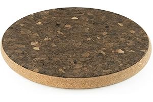 Cleverbrand Sottopentola di Sughero, rotondo, ø 30 cm, Design: Sandwich