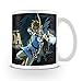 Produktbild The Legend of Zelda Tasse Breath of the Wild Cover - weiß, bedruckt, aus Keramik.