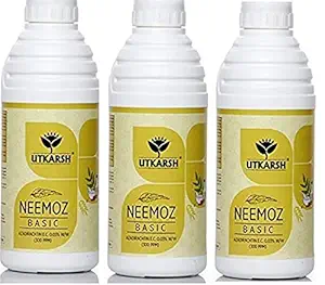Utkarsh Neemoz-Basic (1 Liter) (Azadirachtin E.C. 0.03% w/w,300 ppm) (Set of 3)