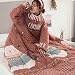Produktbild Y56 120cmX160cm TV-Decke Frauen Winter Lazy Quilt with Sleeves Steppdecke Decke mit Ärmeln Steppdecke Warm Thickened Washed Quilt Blanket Decke Schlafsack Faul Kuscheldecke Geschenk (Coffee)