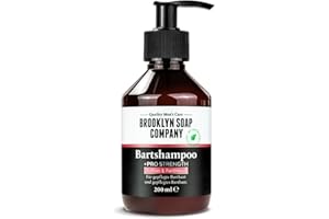 ‎BROOKLYN SOAP COMPANY Brooklyn Soap Company, Activator Bartshampoo +Pro Strength 200 ml - Shampoo für Bartwachstum - Beard Growth Bart-Shampoo für dichteren Bartwuchs