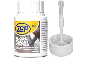 Zep Silicone Sealant Remover 100ml, Silicone Remover for Removing Bathroom with or Without A Sealant tool or SIlicone Tool with Convenient Brush Cap
