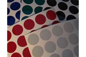 GEO-VERSAND 60 x Geocaching Reflectors Large Silver 18 mm Fire Pin Reflector Night Cache Highly Reflective Self-Adhesive Oralite 5500 Engineer Grade Branded Film Weather Resistant