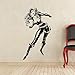 Produktbild guijiumai Wandtattoo Superheld Vinyl Aufkleber Home Art Dc Marvel s Wandtattoo Removable Wall Stickers schwarz 61 x 110 cm