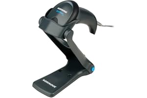 Datalogic QuickScan Lite QW2100-Lettore di codice a barre, Laser, 1D, EAN 5, EAN-13, EAN-8, GS 1-128 (UCC/EAN-128), fili, USB, nero
