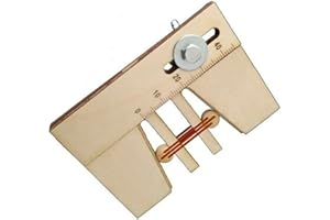 Dekaim Kit di modellismo, Strumento di ormeggio per Occhi Morti in Legno ausiliario per Kit Modello di Nave in Legno Strumenti di ormeggio a Mano Regolabili