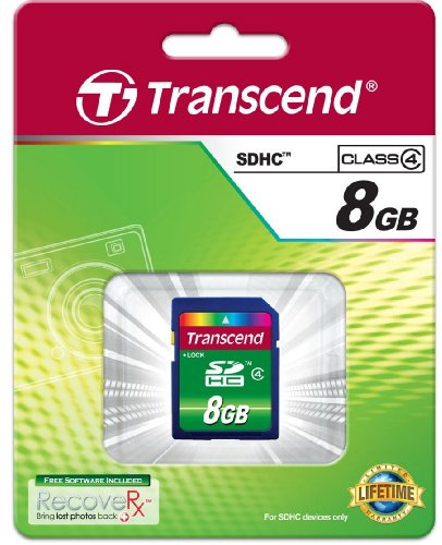 Transcend SDHC 8GB Class 4 Speicherkarte - 2