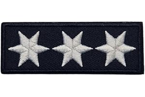 GEARBUDDIES Polizei Dienstgrad Textil Patches Polizeihauptkommissar/in, Uniform Zubehör, taktisches Abzeichen, Dienstkleidung, Einsatzweste, Dienstjacke, Patch