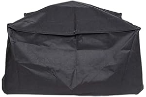 La Hacienda Premium Firepit Cover Square, Black, H60 x W80 x D80cm