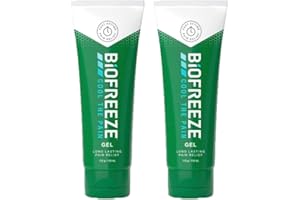 Biofreeze Cooling Gel, 118ml X 2, Pain Relief, Joint Pain, Muscle Pain Relief Gel, Arthritis Pain Relief Knee, Fast Acting, Easy To Use, Muscles, Bones And Joints, Pain and Fever