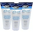Dermatonics Once Heel Balm | Long-lasting Relief for Rough, Dry, and Callused Heels and Feet | Paraben-free and Clinicaly Proven | Visible Result in 8 Days | Pack of 3 x 200 ml