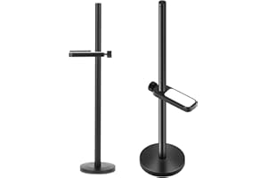 KARELLS Grafikkarten Halter GPU, Video Karte Sag Halter, Grafikkarten Halterung, Höhenverstellbare Leichte Haltbare Aerospace Aluminium Grafikkartenhalterung, Aerospace Aluminium, 195mm, Schwarz