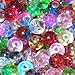 Produktbild k2-accessories 100 pieces 6mm Crackle Glass Beads - Mixed - A1603 by k2-accessories Crackle Glass Beads