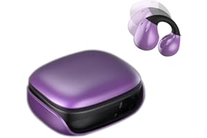 XMENHA Clip on Earphones Wireless Ear Clip Headphones Air Bone Conduction Bluetooth Headphones Running Open Ear Earbuds with Hooks for Work Games Outer Ear Sports Earphones Cycling Headset for iPhone Android