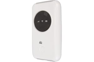 CUIFATI Ranura para tarjeta SIM WiFi 5G desbloqueada, enrutador WiFi portátil de 300 Mbps, módem USB LTE, batería de 3200 mAh, hasta 10 dispositivos, para viajes, transmisión en al aire libre