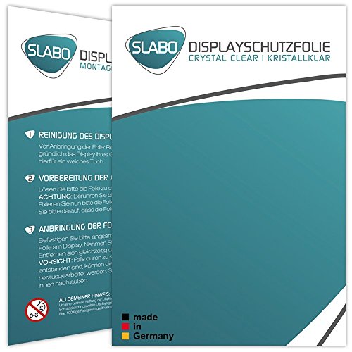 2 x Slabo Displayschutzfolie Medion Lifetab P10356 (MD 99632) Displayschutz Schutzfolie Folie „Crystal Clear“ unsichtbar MADE IN GERMANY - 6