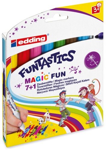 Preisvergleich Produktbild Edding Funtastics Magic Fun Fasermaler 7+1