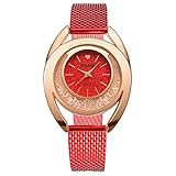 Quarzuhr Herren,uhrenarmband -YOLAKO Frauen-beiläufige Quarz-Plastiklederband-Neue Bügel-Uhr-analoge Armbanduhr (G)