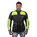 Autofy Riding Tribe Full Sleeves Rider Armour Jacket (Black and Neon Green, Large) RS.12620.00