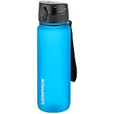 UZSPACE 800ml -Yeni Ebat-Boy 25 cm-Tritan Su Matarası Bpa Koku Sızdırma Yok TURKUAZ