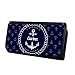 Produktbild Geldbörse mit Namen Carina - Design Anker - Brieftasche, Geldbeutel, Portemonnaie, personalisiert für Damen und Herren