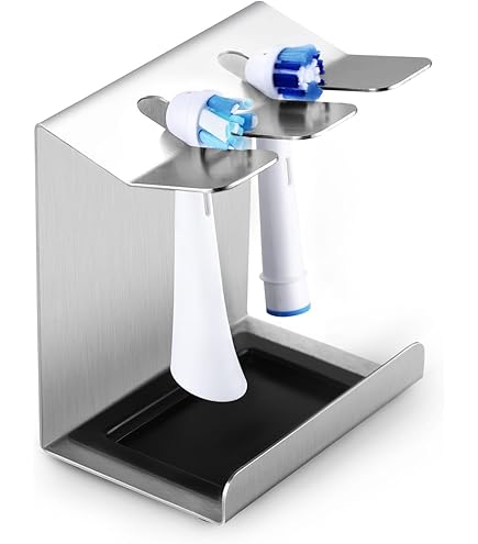WAYASI Tandenborstelhouder, Wandhouder Tandenborstels Hangend, Elektrische Tandenborstel Opzetborstelhouder, Opzetstuk Houder, Wandmontage of Desktop Tandenborstelhouder