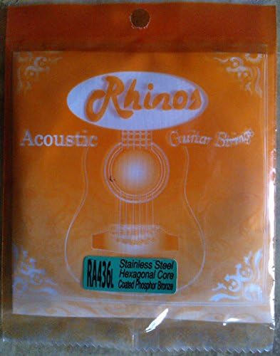 Wetsuit 6 Acoustic Guitar Strings Phosphor Bronze Light .012/.053 ra436l