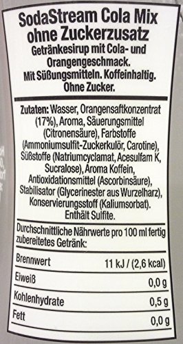 SodaStream Cola-Mix ohne Zucker 500ml - 2