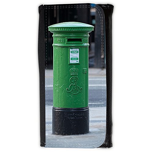 Preisvergleich Produktbild Portemonnaie Geldbörse Brieftasche / / F00026626 Grün Briefkasten / / Large Size Wallet