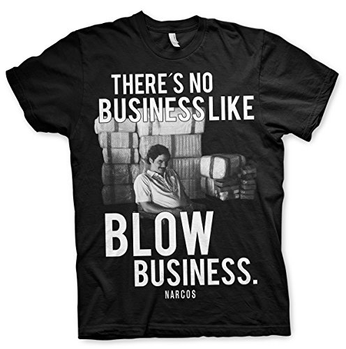 Preisvergleich Produktbild Officially Licensed Merchandise Narcos - Blow Business T-Shirt (Black), X-Large