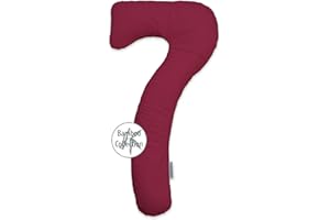 Theraline my7 Cuscino per chi dorme sul fianco con rivestimento, lavabile a 60 °C, cuscino da allattamento e cuscino ergonomico con cuscino integrato, cuscino per chi dorme sul fianco con rivestimento