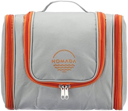 Toiletry Travel Bag - Nomada Large Hanging Cosmetics Wash Bag for Make Up And Other Accessories. Unisex Women and Men