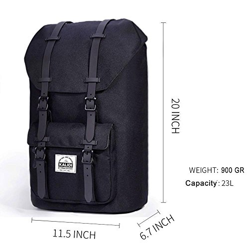 KALIDI 17 Zoll Laptop Rucksack Backpack Schulrucksack f  r bis zu 15 6 Zoll Laptop Notebook Computer Arbeit Campus Studenten Outdoor Reisen Wandern mi