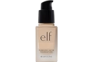 e.l.f. Flawless Finish Foundation, Lightweight & Medium Coverage, Semi-Matte Finish, Beige, 0.68 Fl Oz (20mL)