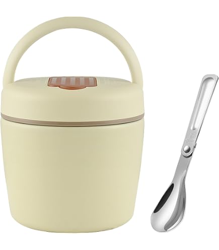 Boîte Alimentaire Isotherme 1200ml Acier Inox - Garde Repas Chaud 12h/Froid 12h