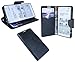 Produktbild Sony Xperia Z5 Compact E5823 // Buchtasche Hülle Case Tasche Wallet BookStyle mit STANDFUNKTION Schwarz @ Energmix