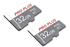 2 Pack SD Card 32GB + SD Adapter, High Speed SD Card UHS-I Class 10 A1, TF Card For /Cellphone/Camera/Car Audio (TF183 )