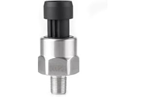 CANYITA Capteur De Pression D'eau, Capteur D'émetteur De Capteur De Pression En Acier Inoxydable à Filetage 1 / 8npt 30/100 / 150/200/300/500 Psi Pour L'huile, Le Carburant, L'air, L'eau