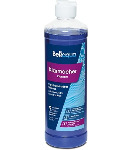 Bellaqua Flockkartuschen 4 X 1 Kg – Flockungsmittel Für Sandfilter, Gegen Trübung & Für Klares Poolwasser