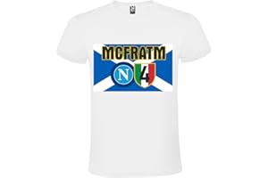 Intermezzo T-Shirt Maglietta Shirt Scudetto Tifo Napoli Tifosi Scott Cuore Tifoso Logo Napoletano Azzurro McTominay Campioni d'Italia 2025 Campione Trionfo Squadra Gufo 4