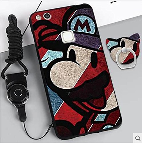 PREVOA Colorful Silicona Funda Case Protictive para Huawei P10 Lite - Smartphone - 6