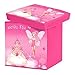 Produktbild Linie Décor Sitzsack Faltbare Aufbewahrungsbox MDF/Polyester bedruckt Kleine Fee 38 x 38 x 38