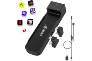 CarlinKit Adattatore HDMI per Auto con CarPlay - Convertitore HD per Fire TV Stick, Trasmissione Video in Movimento, Plug & Play, Compatibile con cavo CarPlay e dispositivi Fire TV Stick