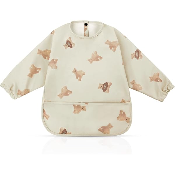 Bavaglino A Maniche Lunghe J.Born - Impermeabile, Per Svezzamento Da 6 Mesi - Foto 8