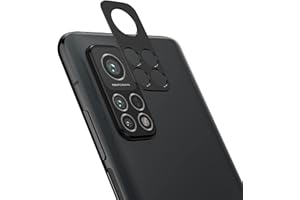 NOKOER Kamera Linse Schutz für Xiaomi Mi 10T/10T Pro, [2 Pack] Kamera Schutzring, Hochwertiges Metallmaterial [Anti-Kratzen] 360 Grad Schutz Kamera Linse - Schwarz