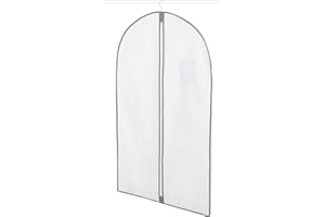 Compactor World of Storage Bolsa para Trajes M, Blanca, No Tejido 75G, 60x100 cm