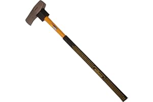 BOXER HOME It® Ascia da Spacco 2500 g – Manico in Fibra di Vetro con Impugnatura Antiscivolo – 91 cm – Ideale per Legna e Tronchi